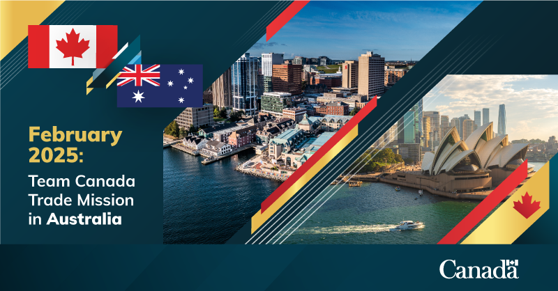 February 2025: Team Canada Trade Mission in Australia